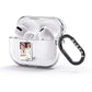 Personalised Photo with Text AirPods Glitter Case 3rd Gen Side Image