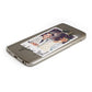 Personalised Photo with Text Protective Samsung Galaxy Case Angled Image