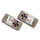 Personalised Photo with Text Samsung Galaxy Case Flat Overview