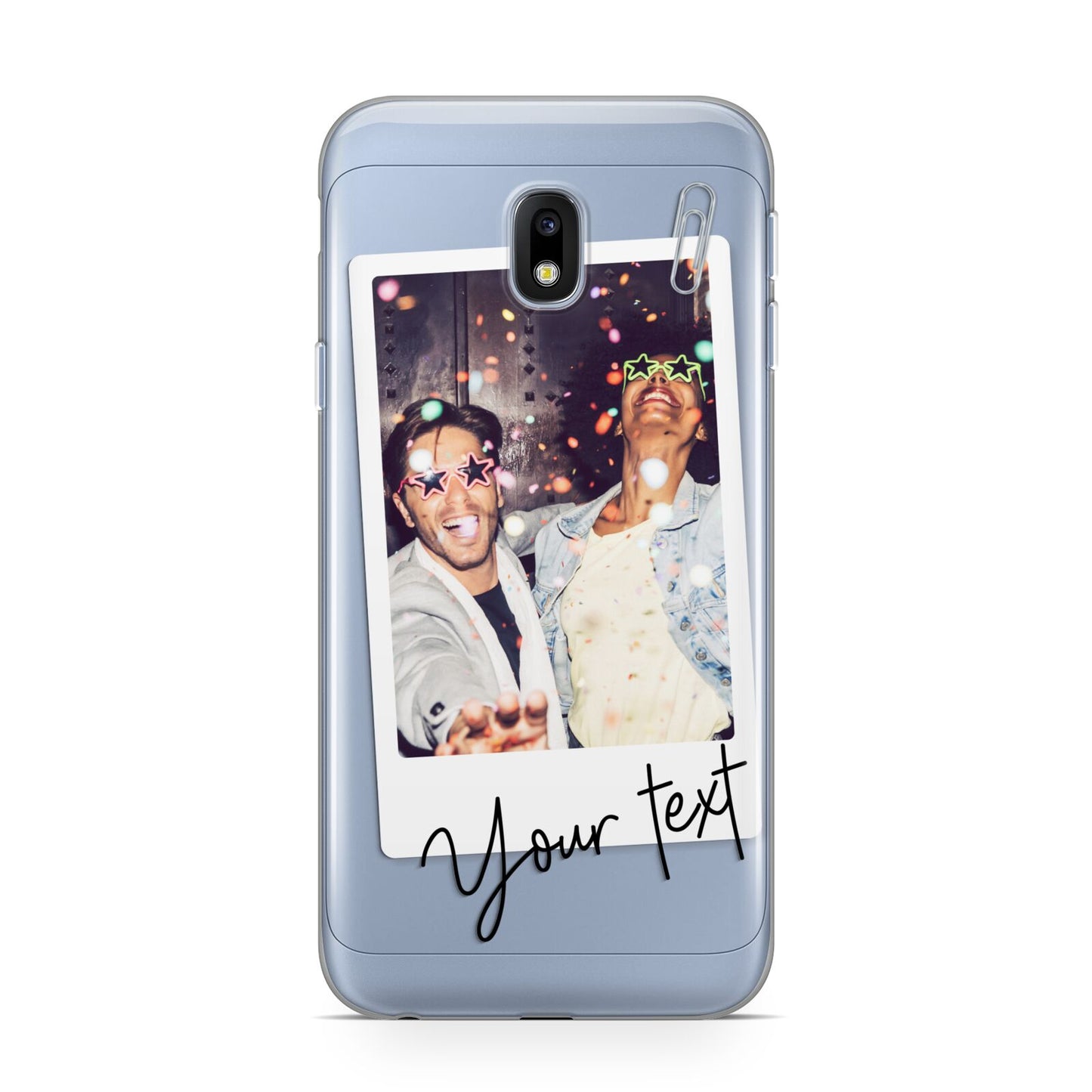Personalised Photo with Text Samsung Galaxy J3 2017 Case