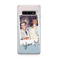 Personalised Photo with Text Samsung Galaxy S10 Plus Case