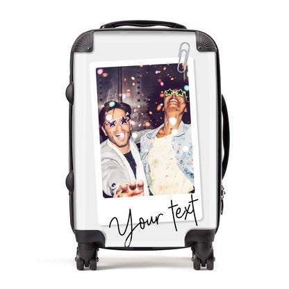 Personalised Photo with Text Suitcase