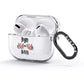 Personalised Piggies AirPods Glitter Case 3rd Gen Side Image