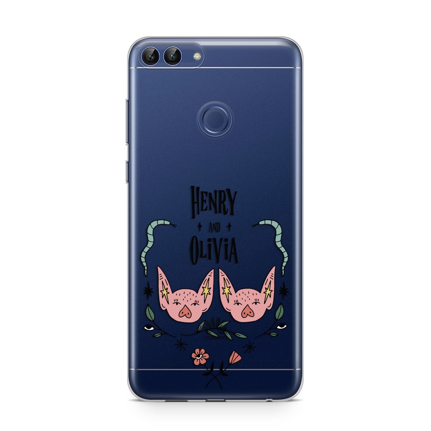 Personalised Piggies Huawei P Smart Case