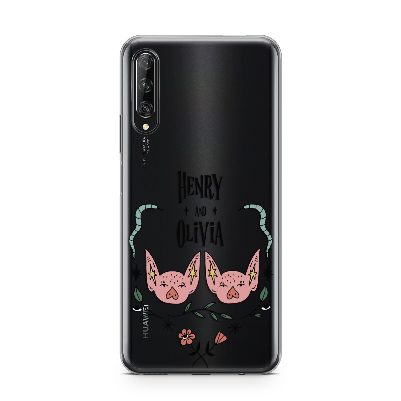 Personalised Piggies Huawei P Smart Pro 2019