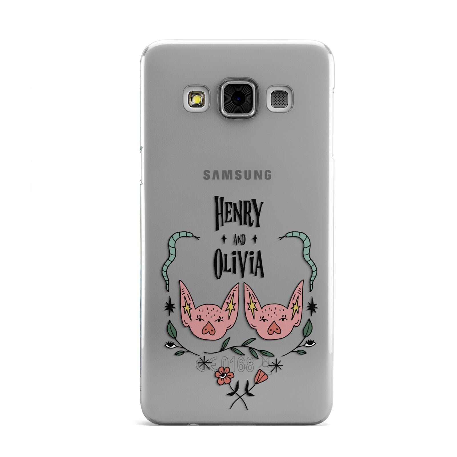 Personalised Piggies Samsung Galaxy A3 Case