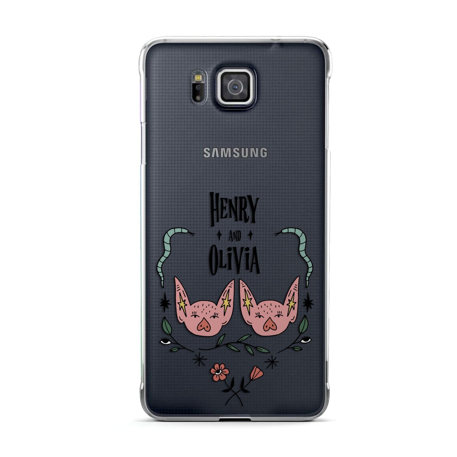 Personalised Piggies Samsung Galaxy Alpha Case