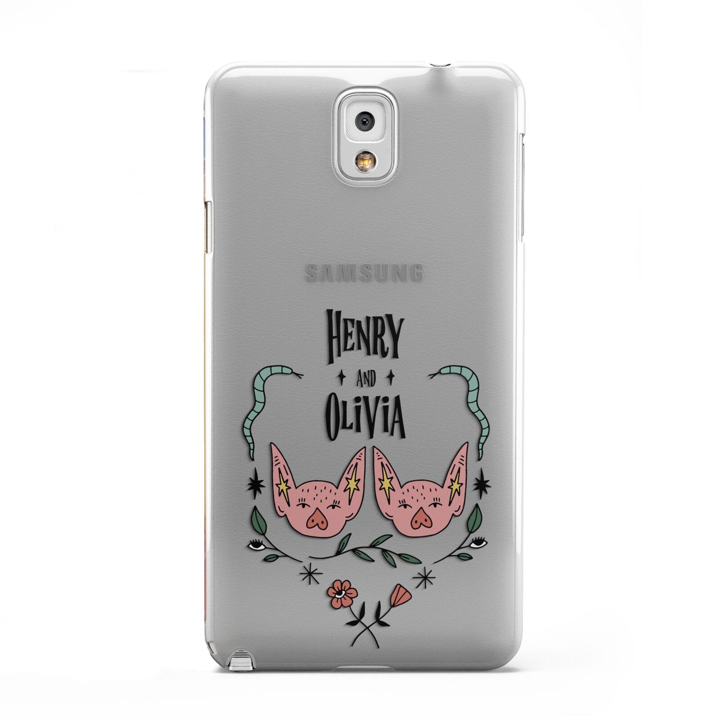 Personalised Piggies Samsung Galaxy Note 3 Case