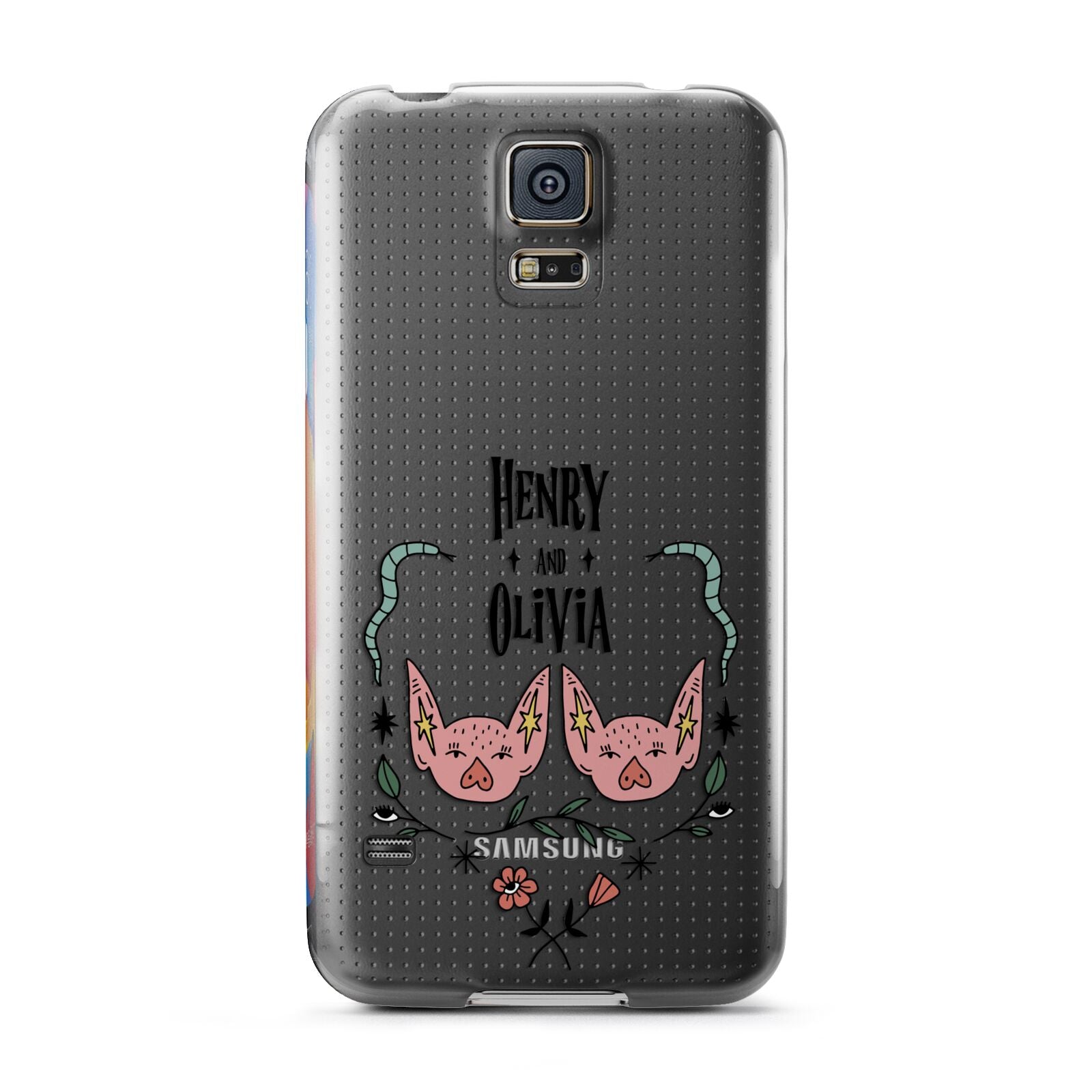 Personalised Piggies Samsung Galaxy S5 Case