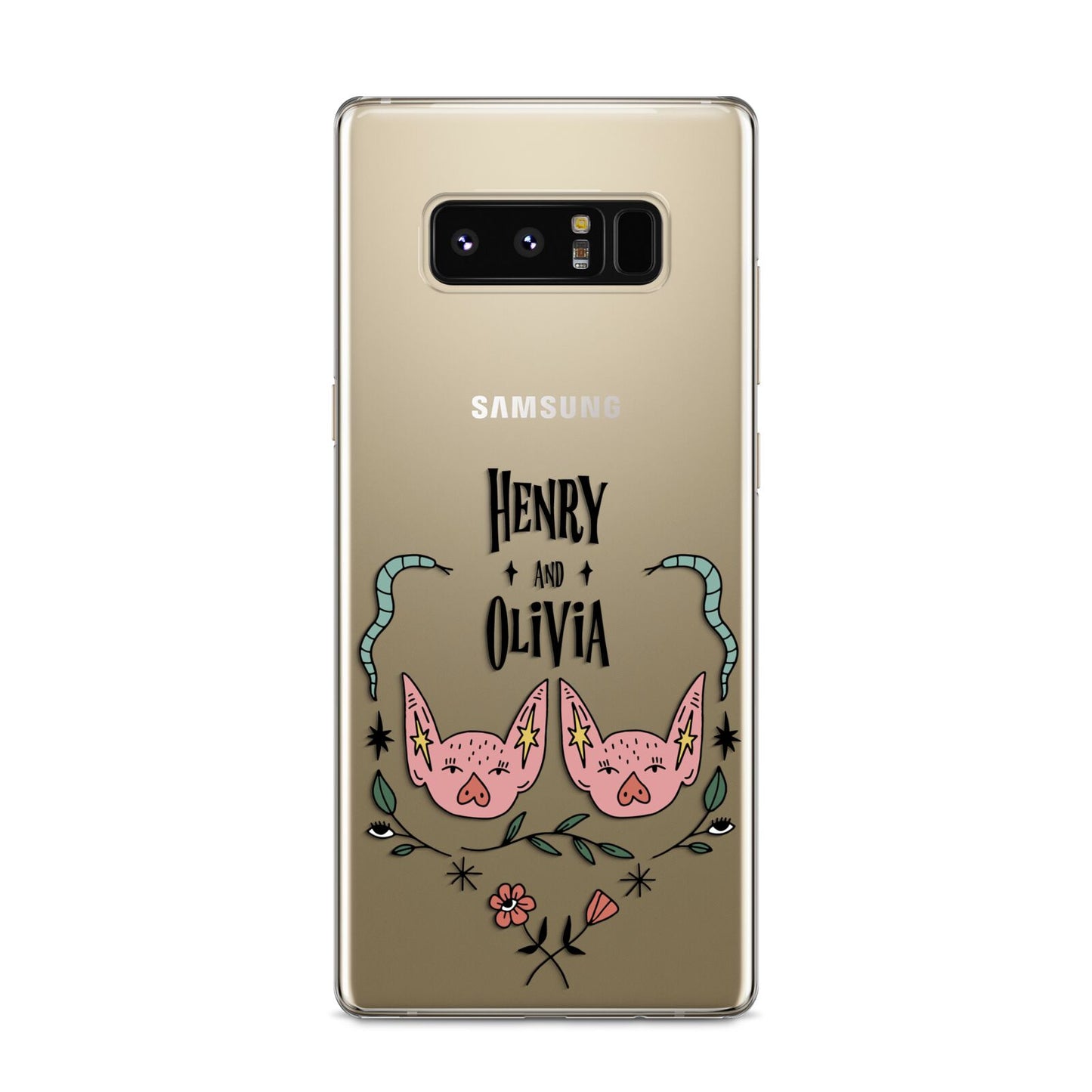 Personalised Piggies Samsung Galaxy S8 Case