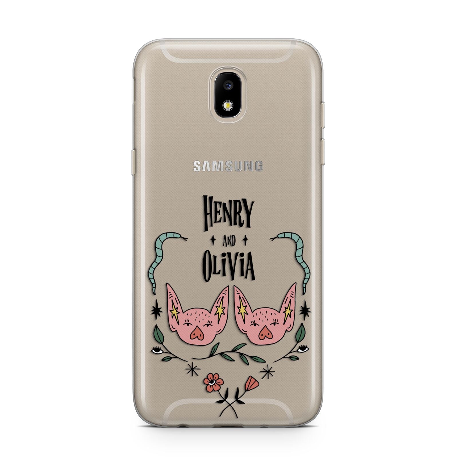 Personalised Piggies Samsung J5 2017 Case