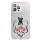 Personalised Piggies iPhone 13 Pro Max TPU Impact Case with Pink Edges