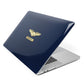 Personalised Pilot Wings Apple MacBook Case Side View