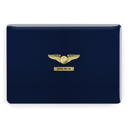 Personalised Pilot Wings Apple MacBook Case