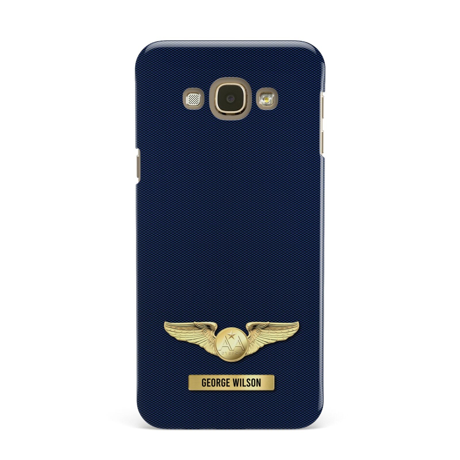 Personalised Pilot Wings Samsung Galaxy A8 Case
