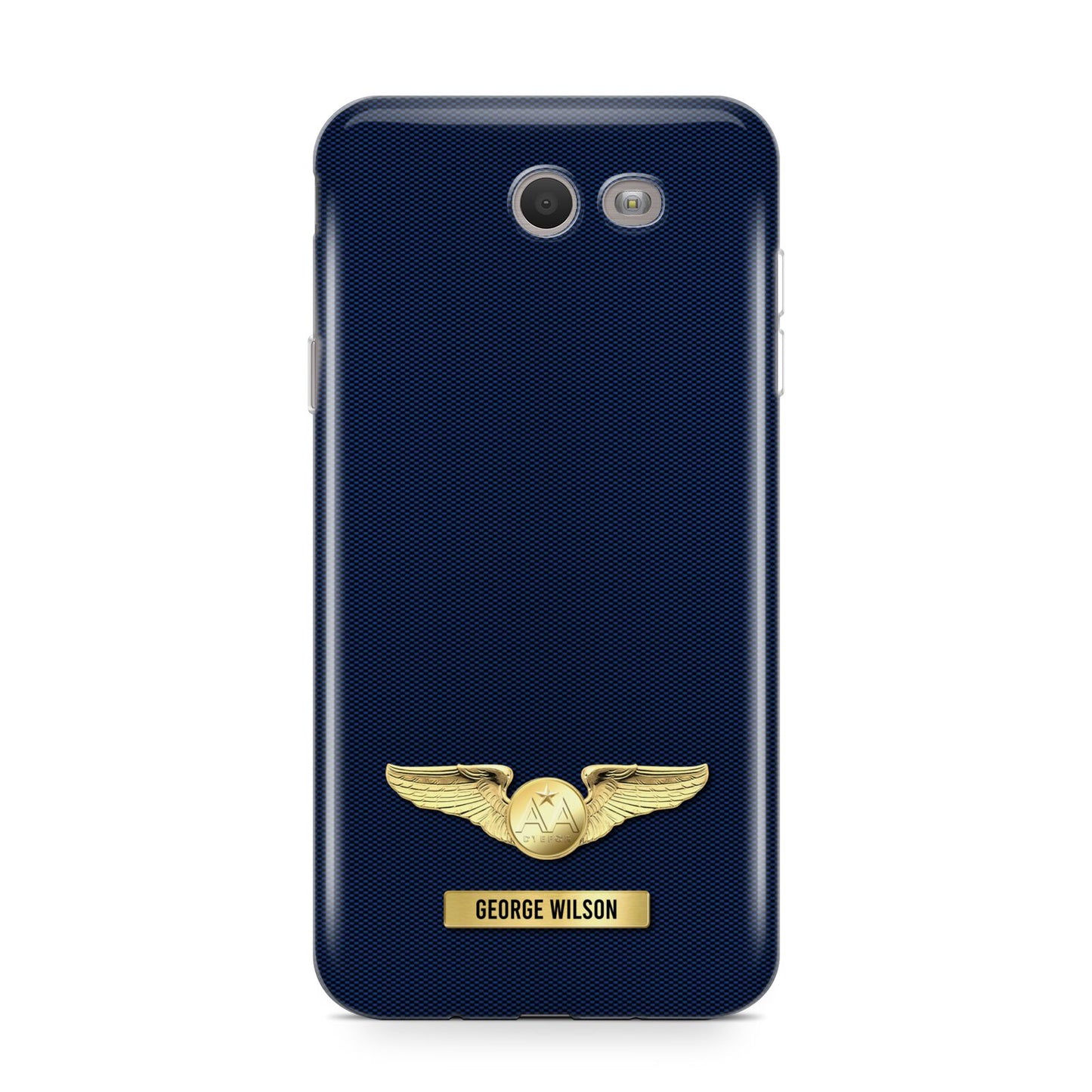 Personalised Pilot Wings Samsung Galaxy J7 2017 Case