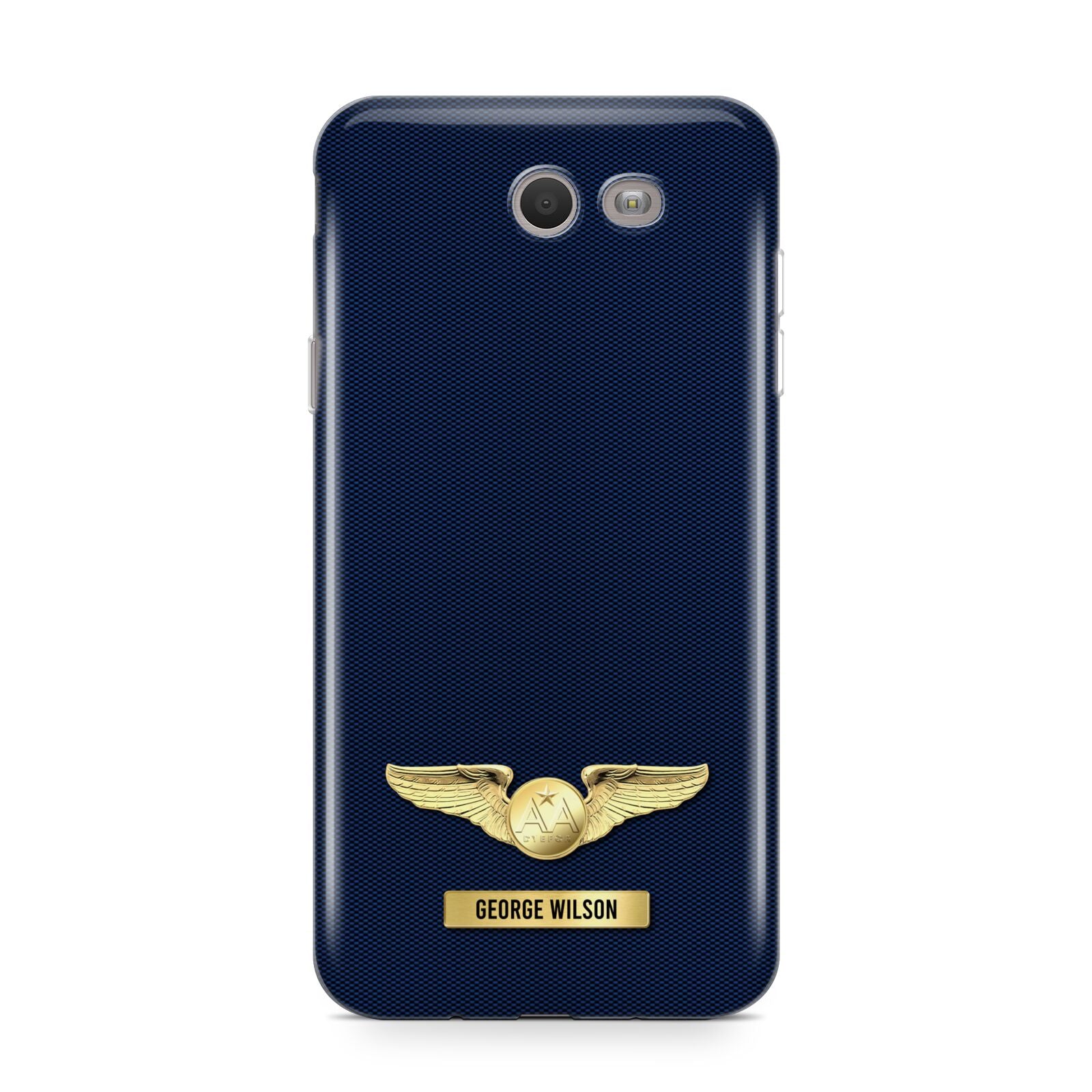Personalised Pilot Wings Samsung Galaxy J7 2017 Case