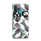 Personalised Pineapple Tropical White Huawei P Smart 2020