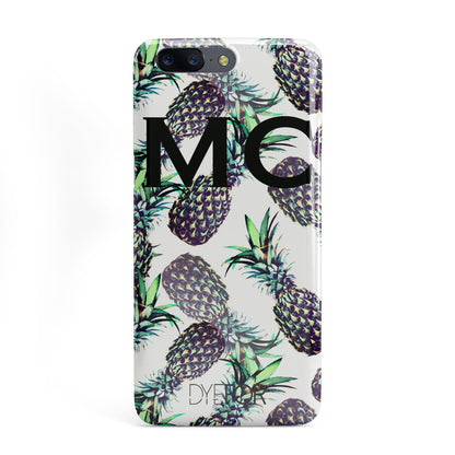 Personalised Pineapple Tropical White OnePlus Case