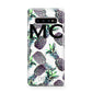 Personalised Pineapple Tropical White Protective Samsung Galaxy Case