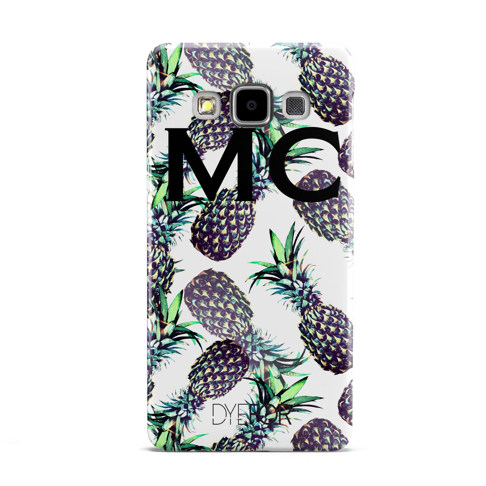 Personalised Pineapple Tropical White Samsung Galaxy A5 Case