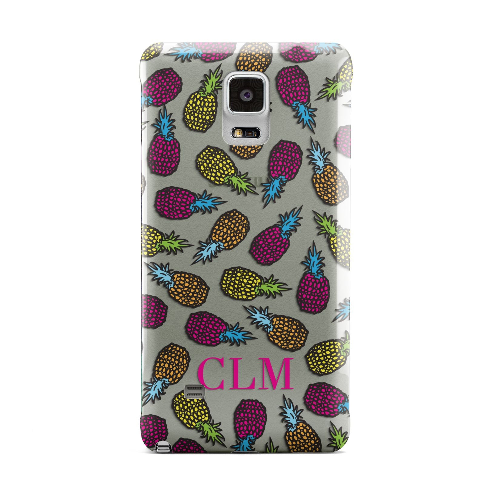 Personalised Pineapples Initials Samsung Galaxy Note 4 Case