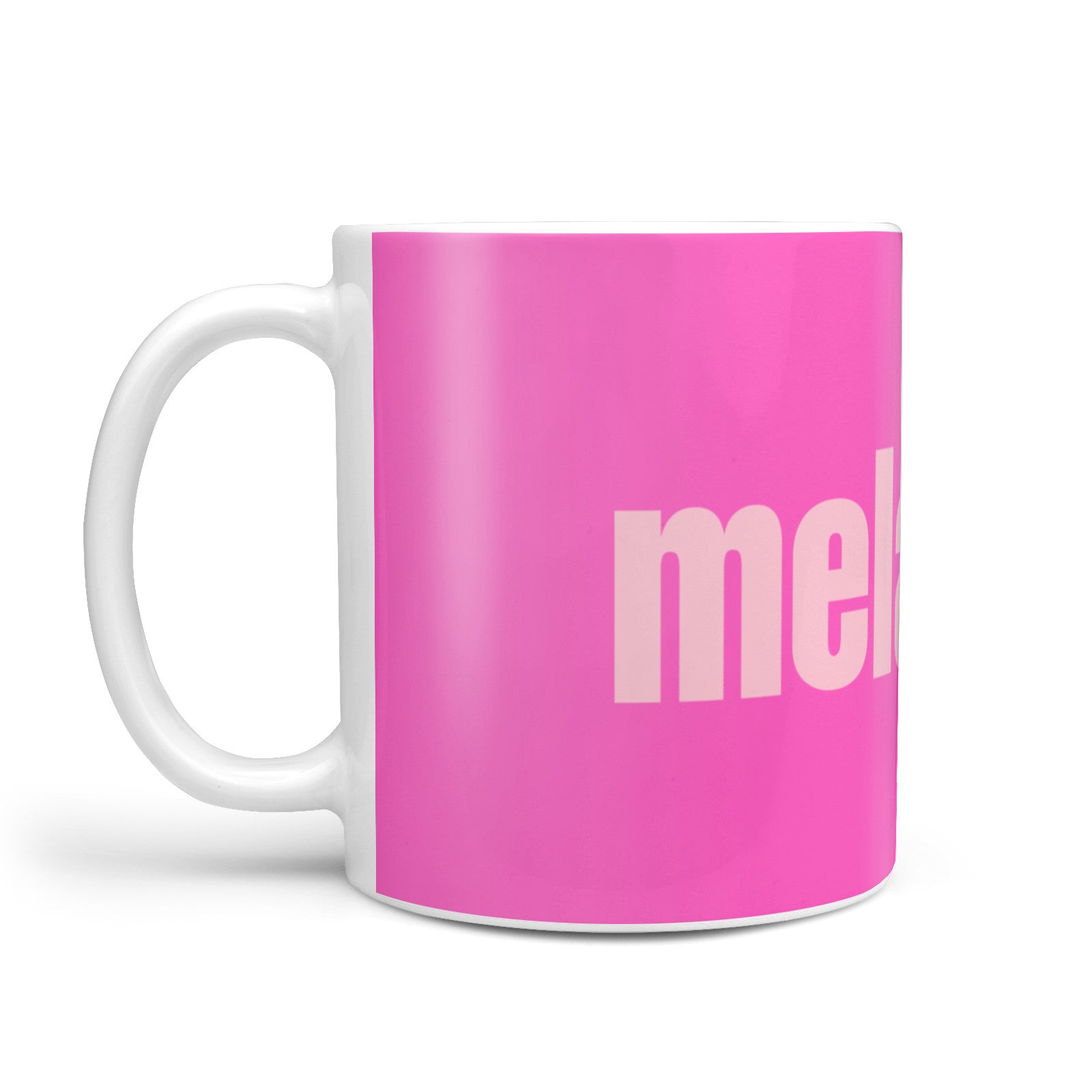 Personalised Pink 10oz Mug Alternative Image 1