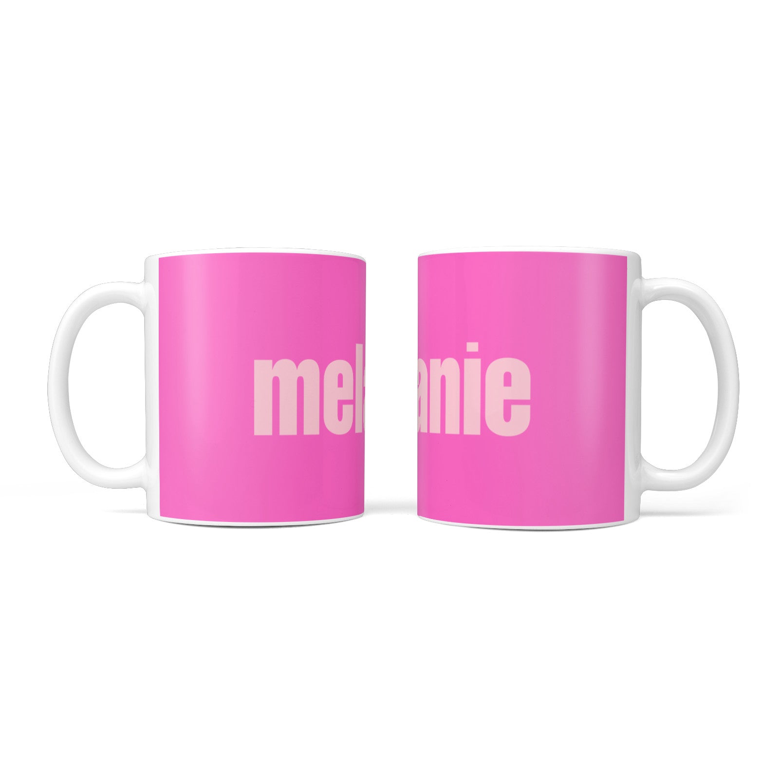 Personalised Pink 10oz Mug Alternative Image 3