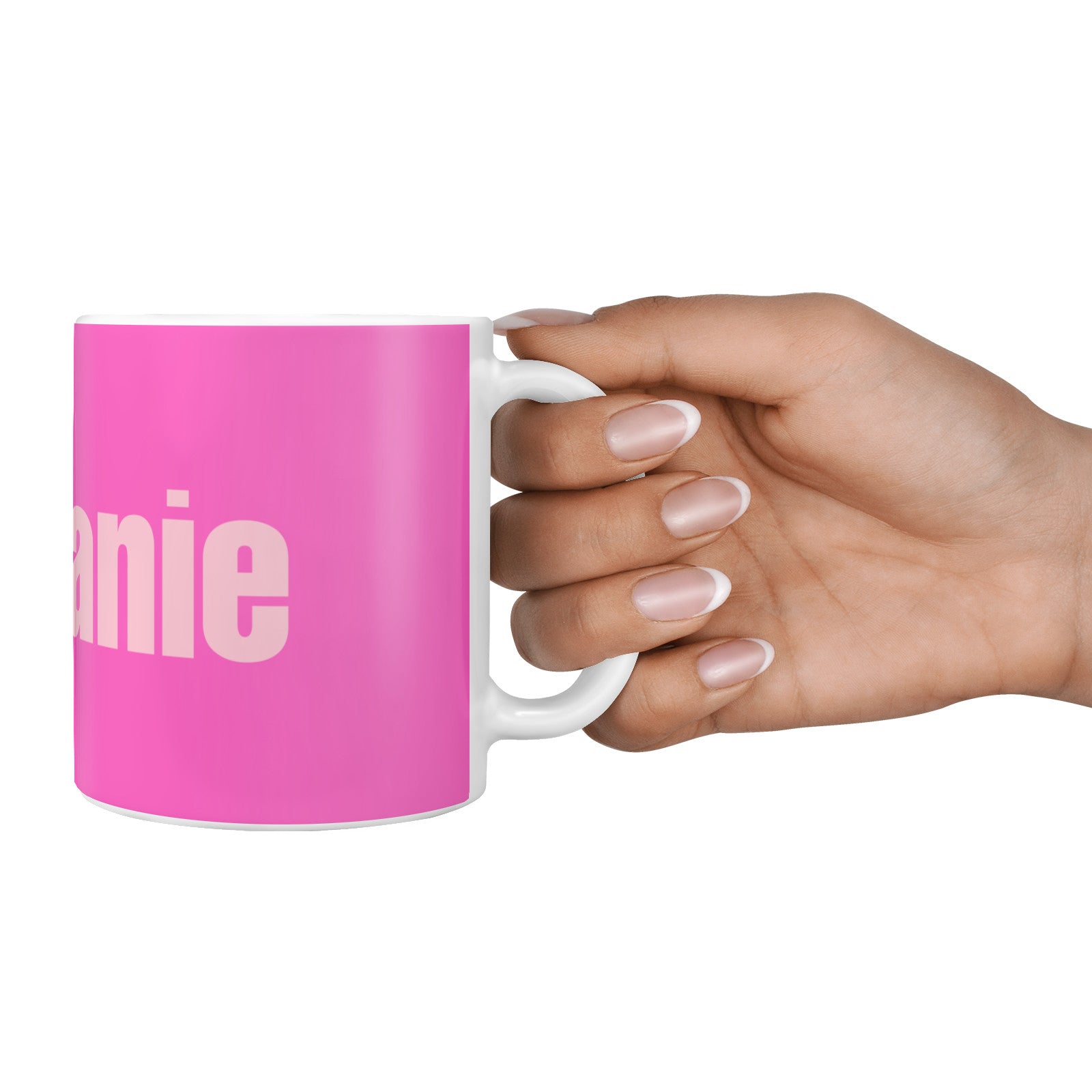 Personalised Pink 10oz Mug Alternative Image 4
