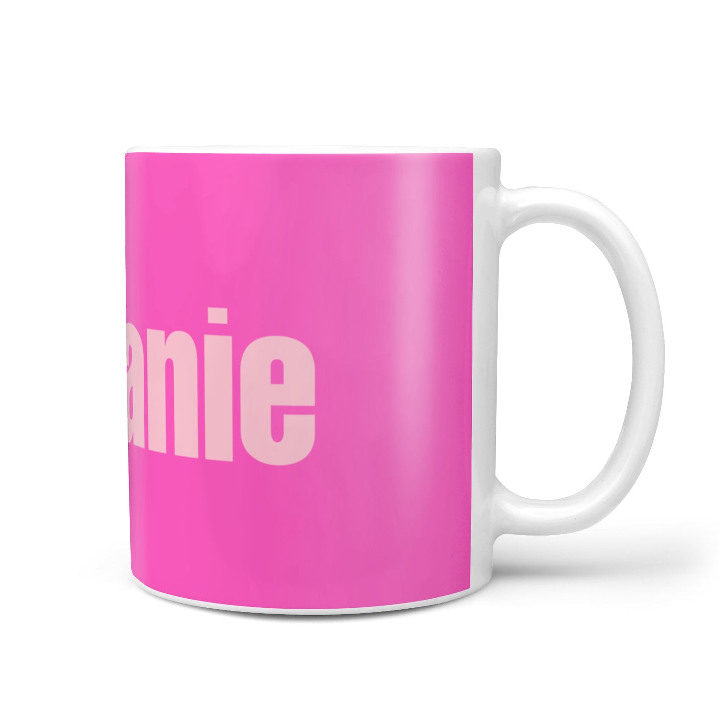 Personalised Pink 10oz Mug