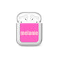 Personalised Pink AirPods Case
