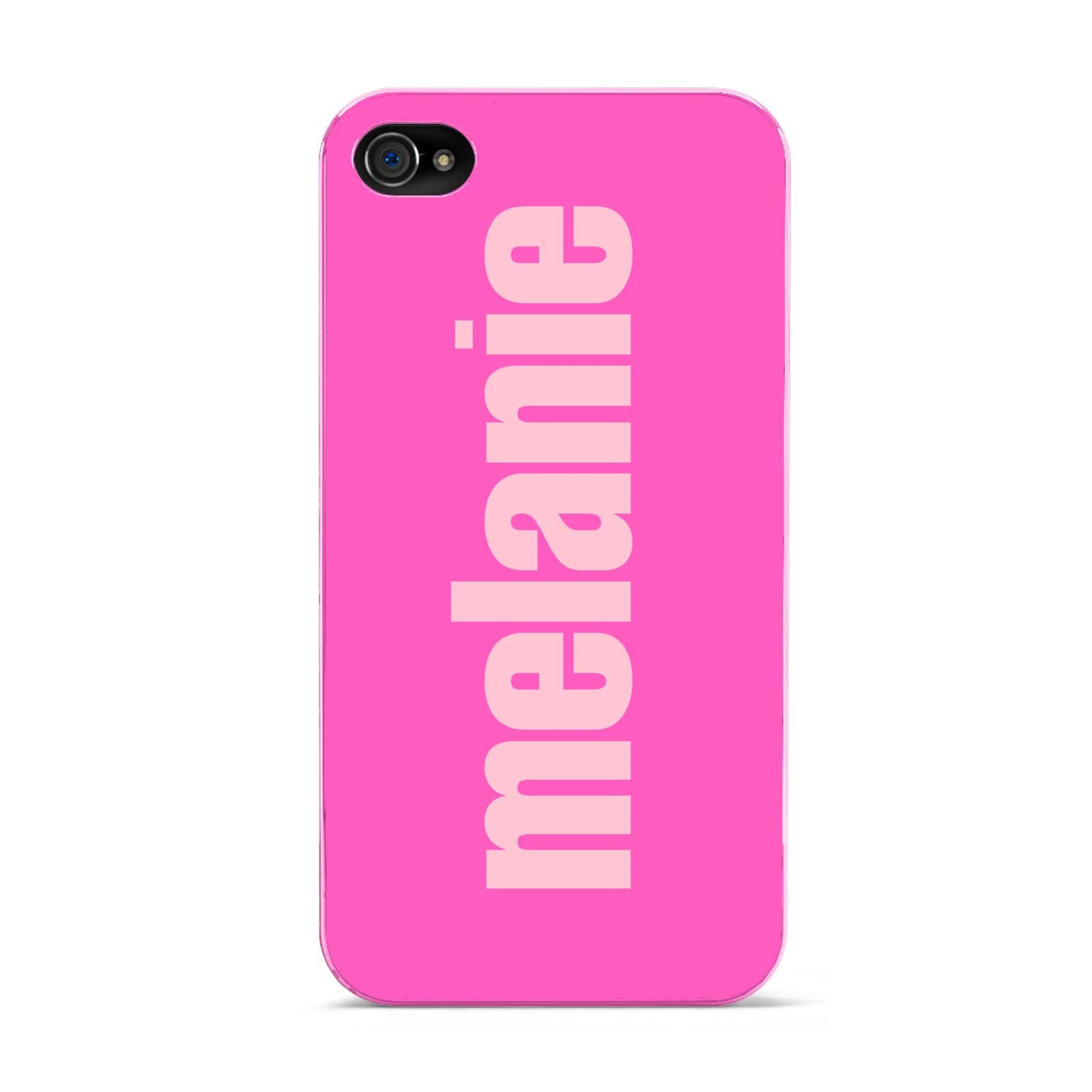 Personalised Pink Apple iPhone 4s Case