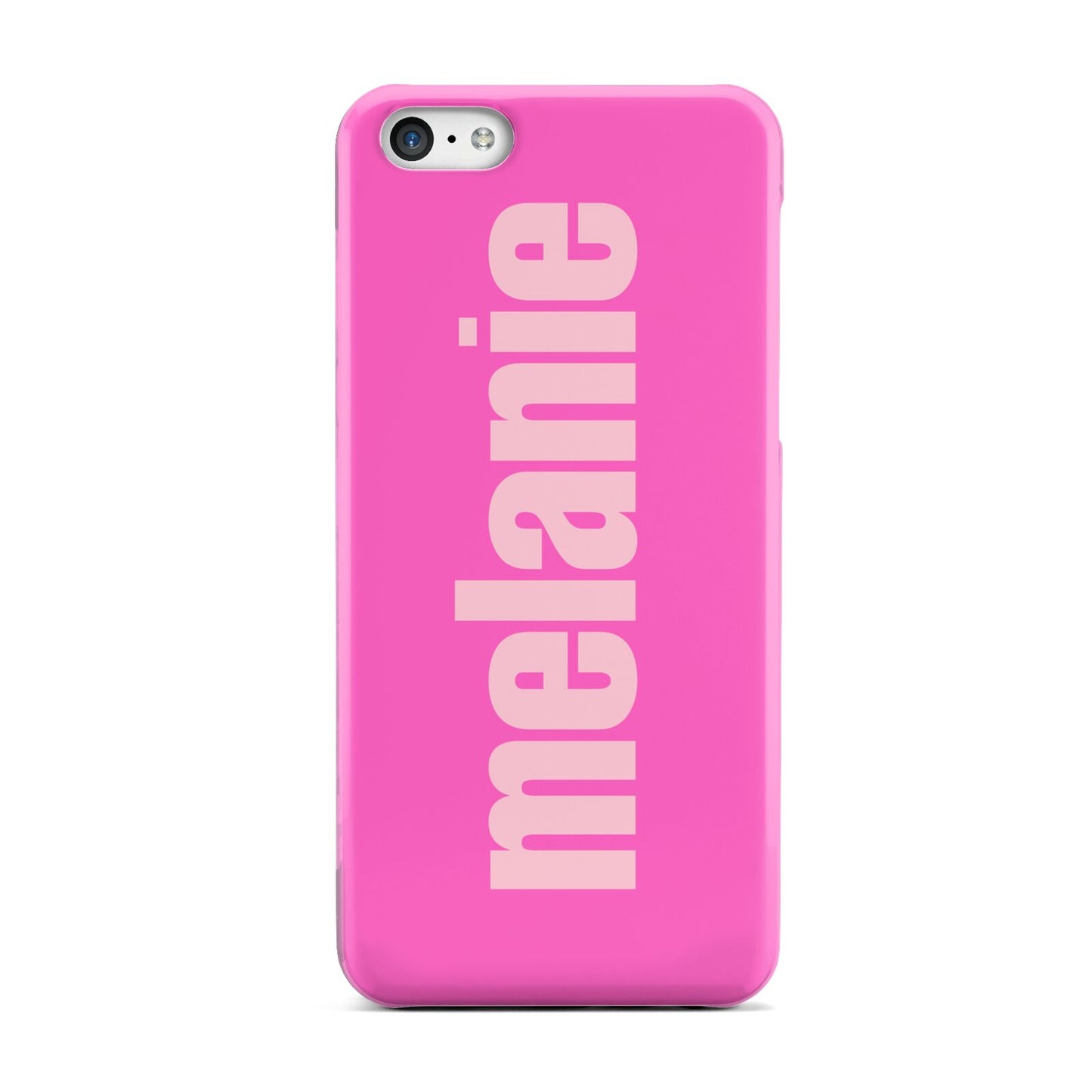 Personalised Pink Apple iPhone 5c Case