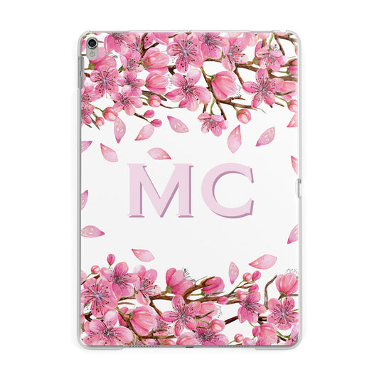 Personalised Pink Blossom Floral Apple iPad Case