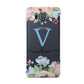 Personalised Pink Blue Flowers Samsung Galaxy Alpha Case