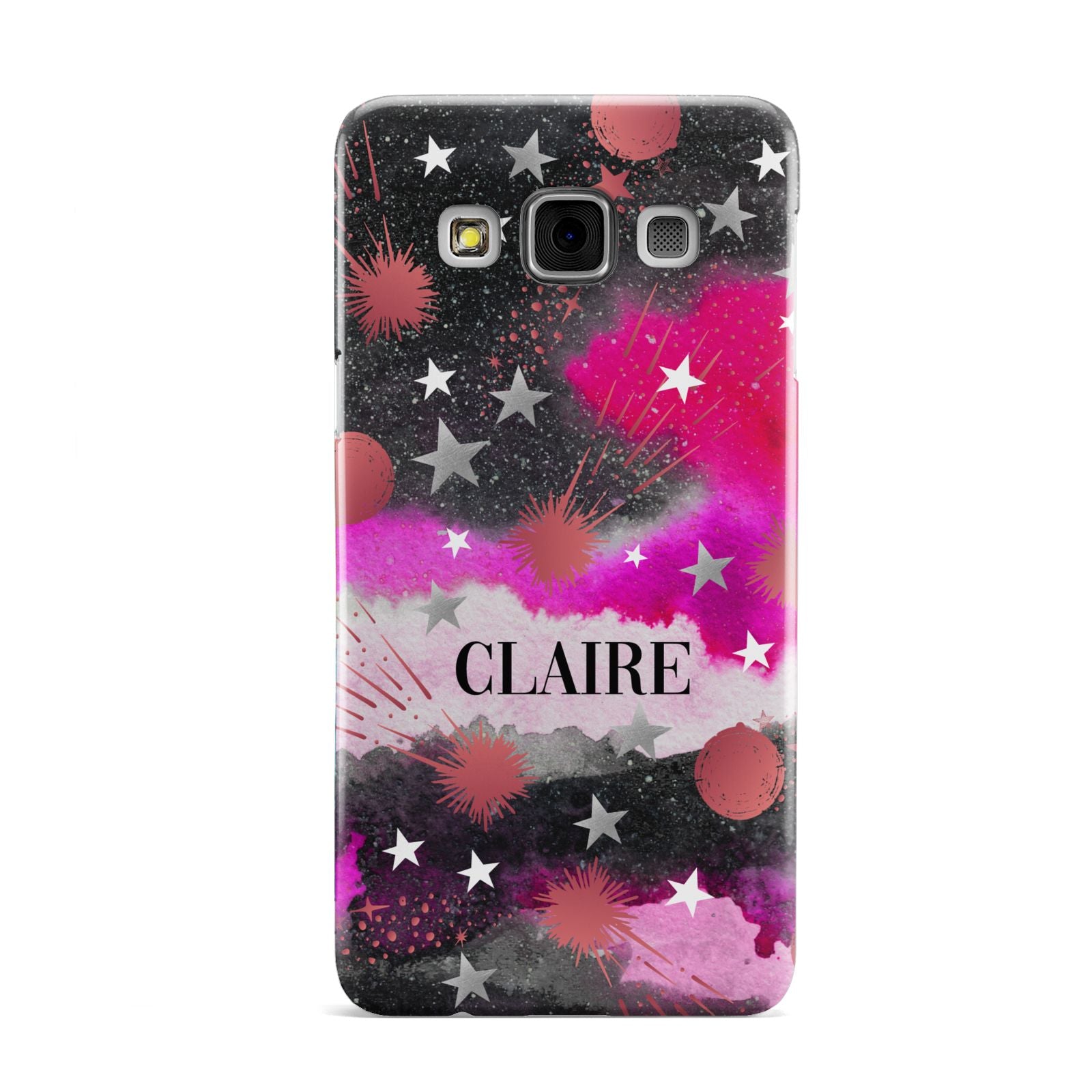 Personalised Pink Celestial Samsung Galaxy A3 Case