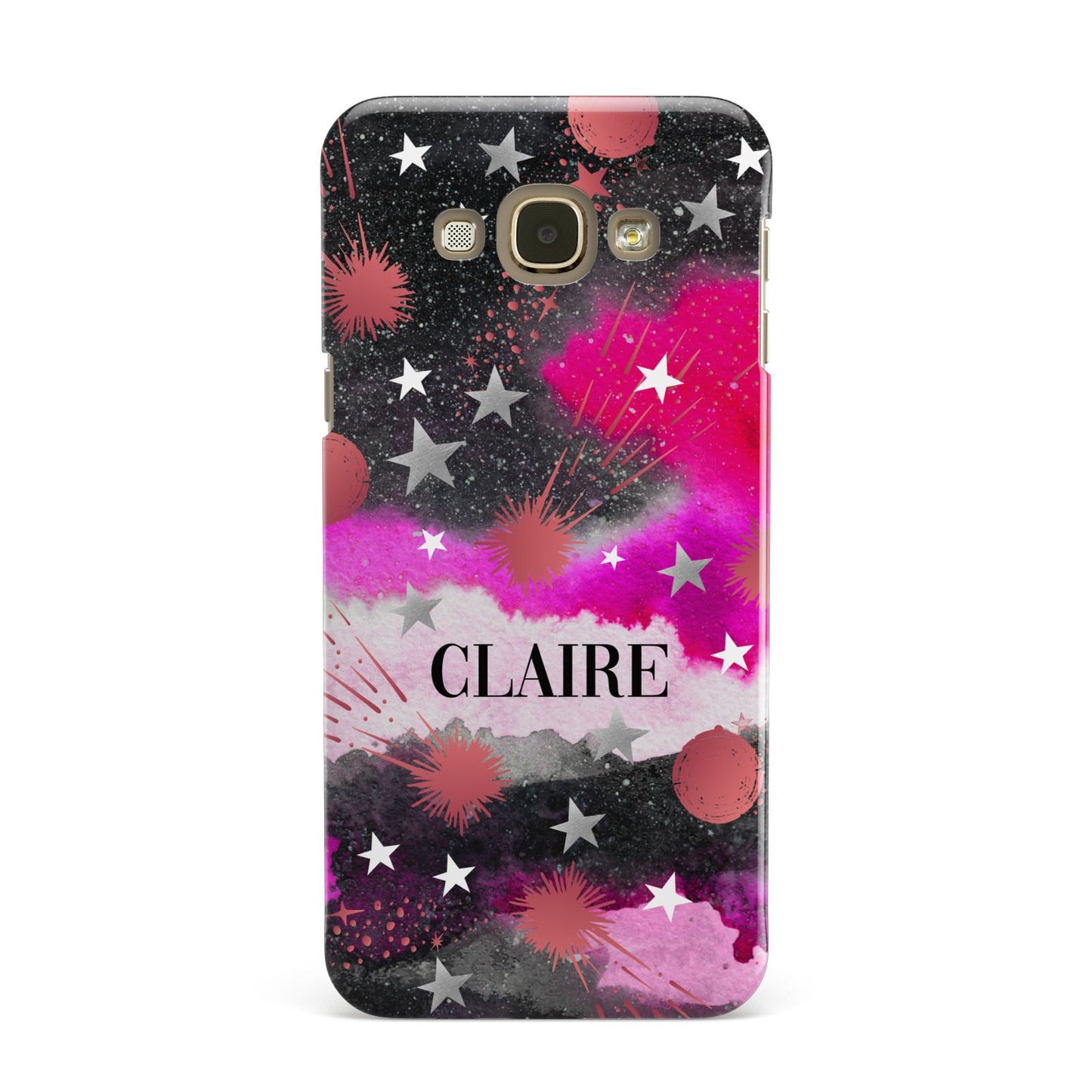 Personalised Pink Celestial Samsung Galaxy A8 Case