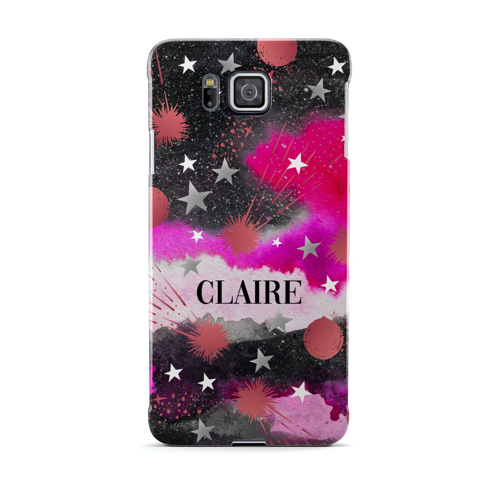 Personalised Pink Celestial Samsung Galaxy Alpha Case