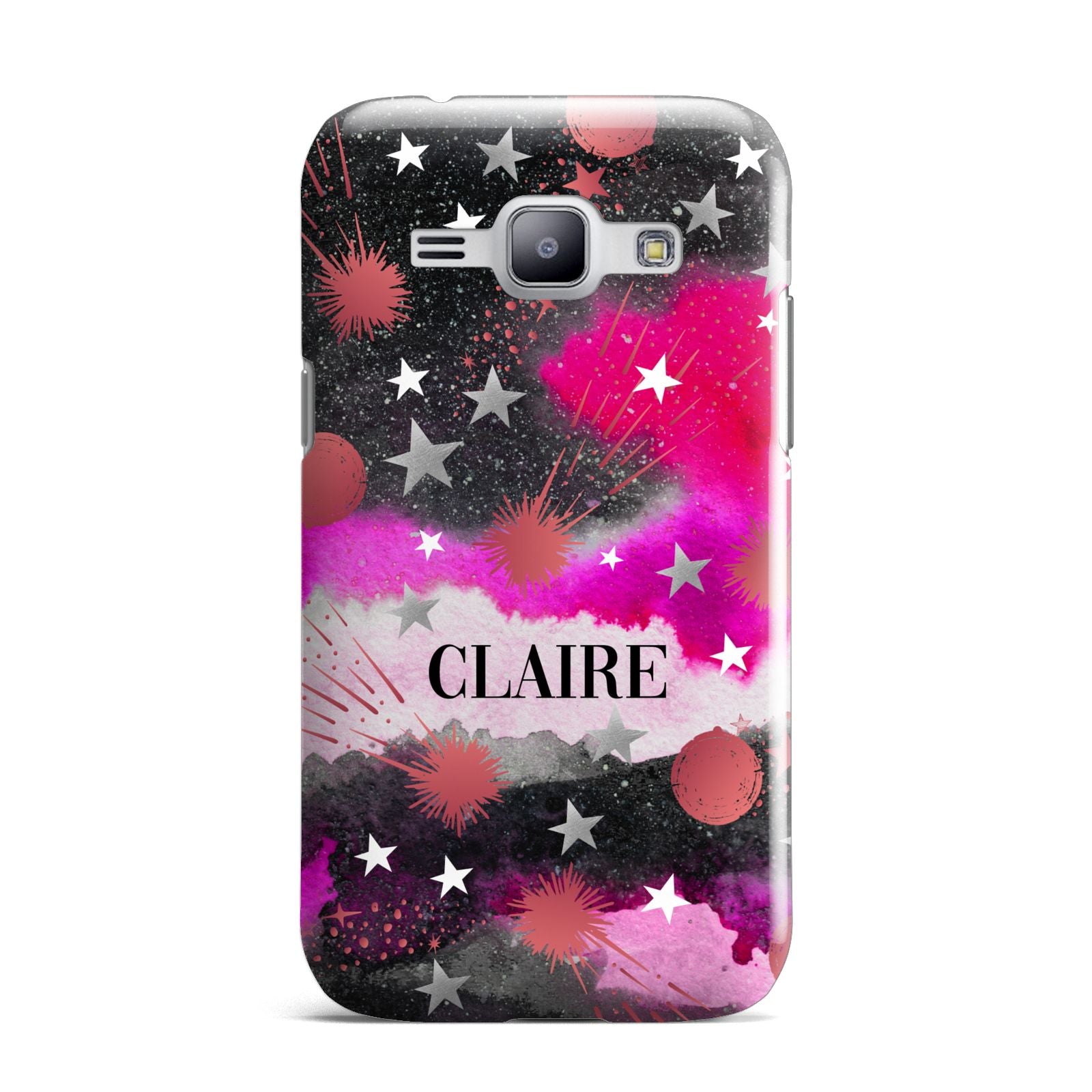 Personalised Pink Celestial Samsung Galaxy J1 2015 Case