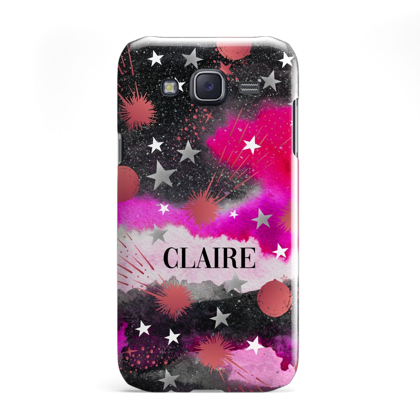 Personalised Pink Celestial Samsung Galaxy J5 Case