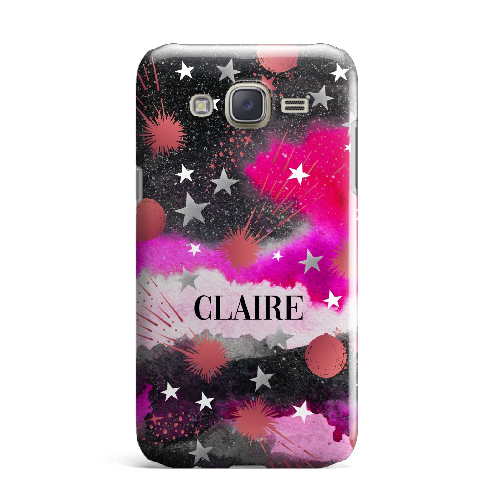 Personalised Pink Celestial Samsung Galaxy J7 Case
