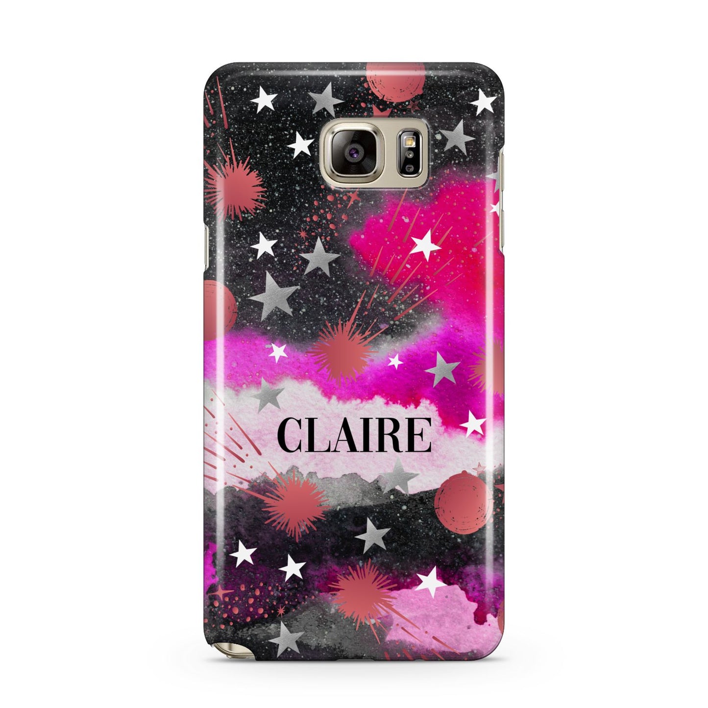 Personalised Pink Celestial Samsung Galaxy Note 5 Case