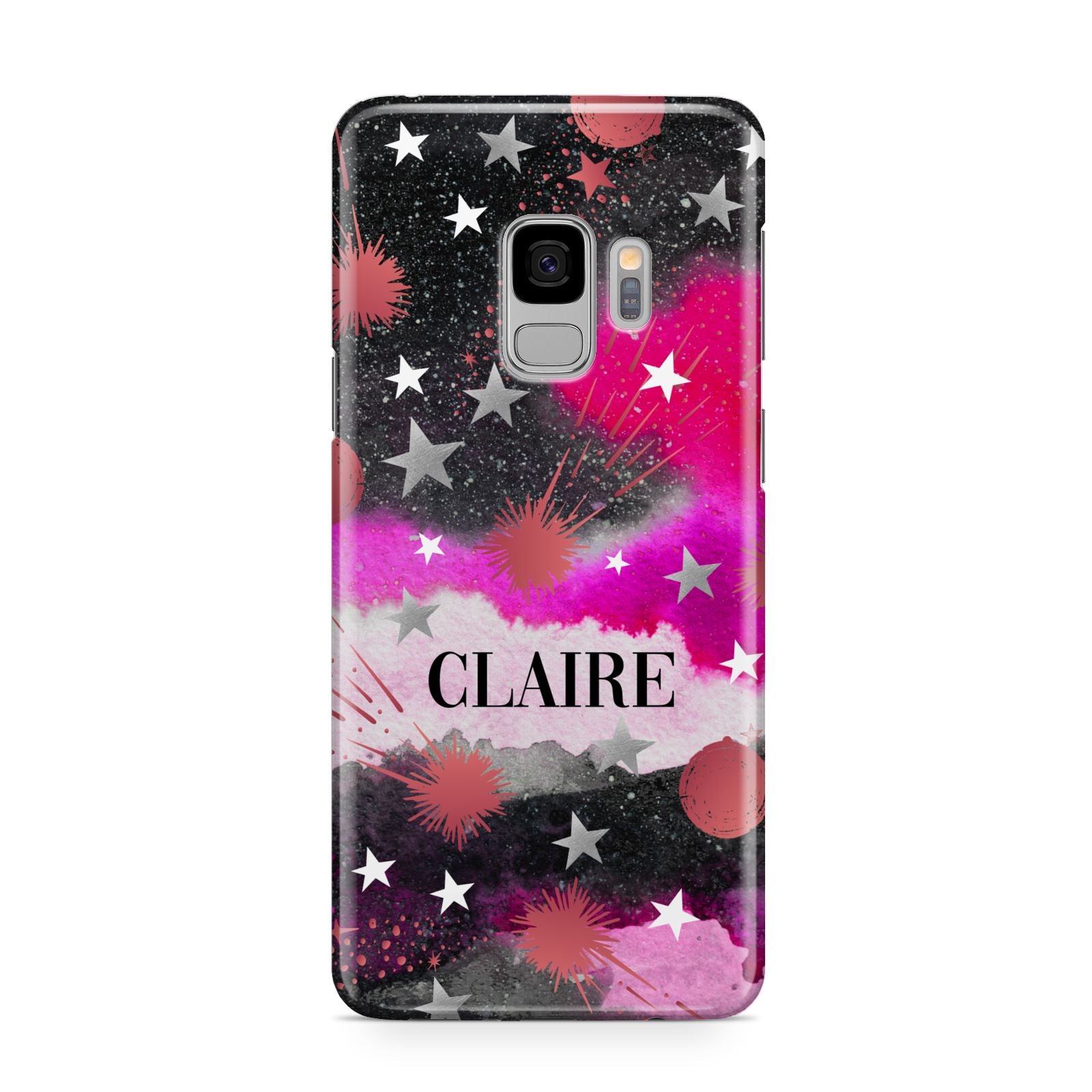 Personalised Pink Celestial Samsung Galaxy S9 Case