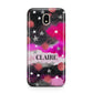 Personalised Pink Celestial Samsung J5 2017 Case