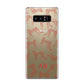 Personalised Pink Cheetah Samsung Galaxy Note 8 Case