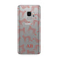 Personalised Pink Cheetah Samsung Galaxy S9 Case