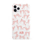 Personalised Pink Cheetah iPhone 11 Pro 3D Snap Case