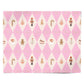 Personalised Pink Christmas Harlequin Personalised Wrapping Paper Alternative