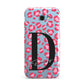 Personalised Pink Clear Leopard Print Samsung Galaxy A7 2017 Case