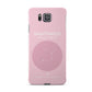 Personalised Pink Constellation Zodiac Sign Samsung Galaxy Alpha Case